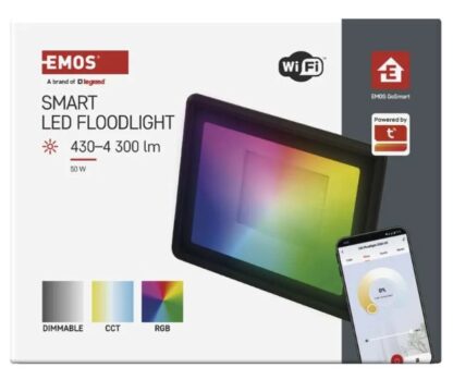 GOSMART RGB 50W LED reflektor +CCT - Image 6